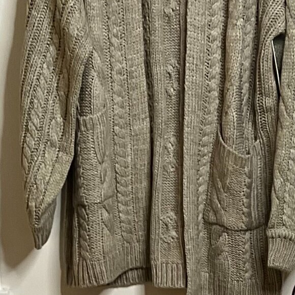 Rumored Woodland Cardigan | Flax Size L - Picture 4 of 9